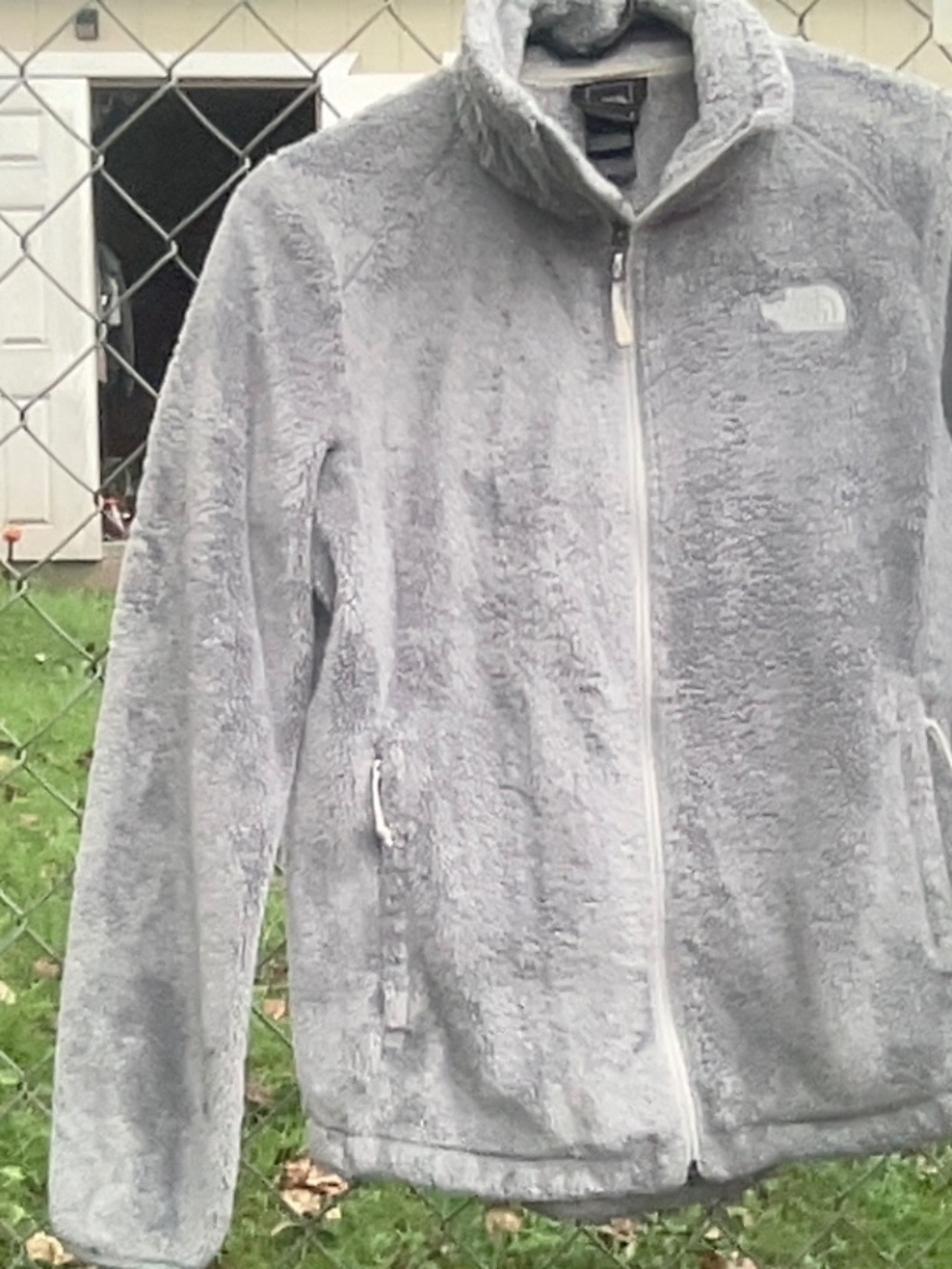 Women's North Face fuzzy Jacket
